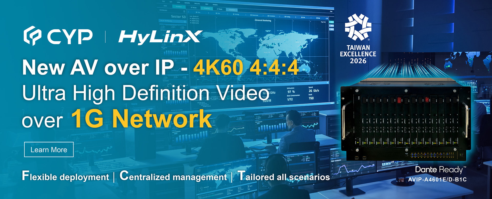 4K@60 AV over IP over IG network