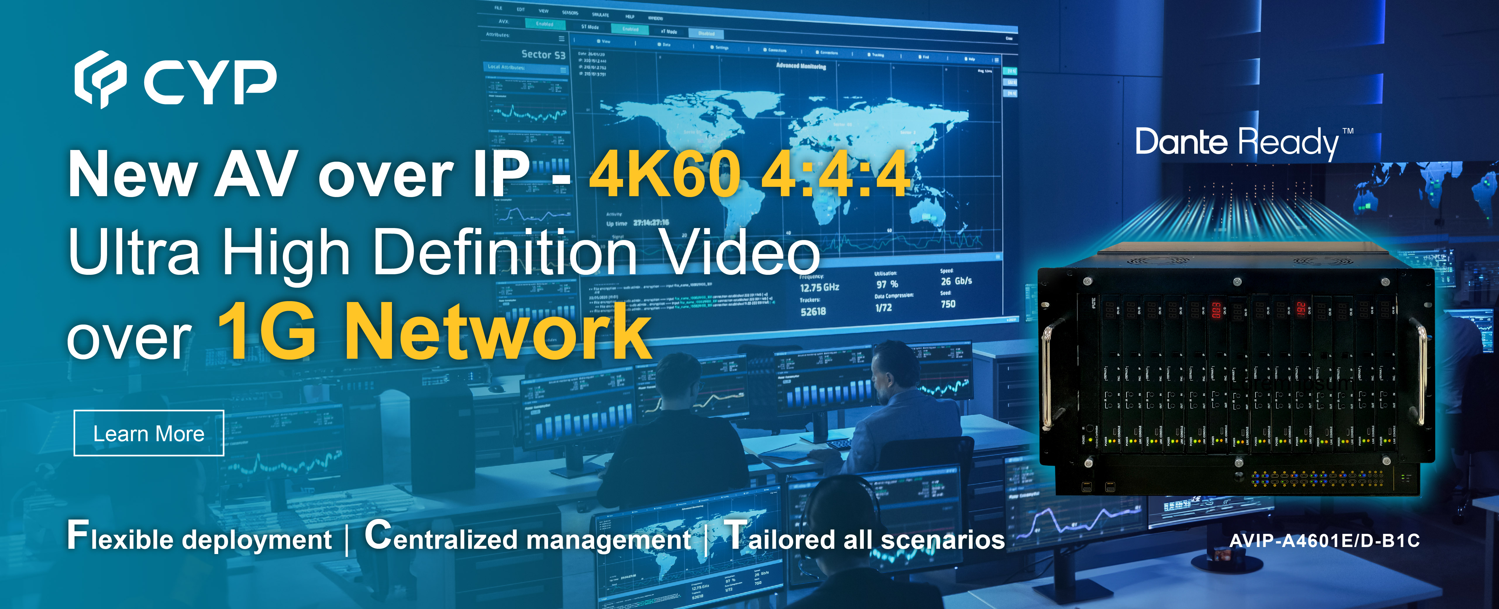 4K@60 AV over IP over IG network