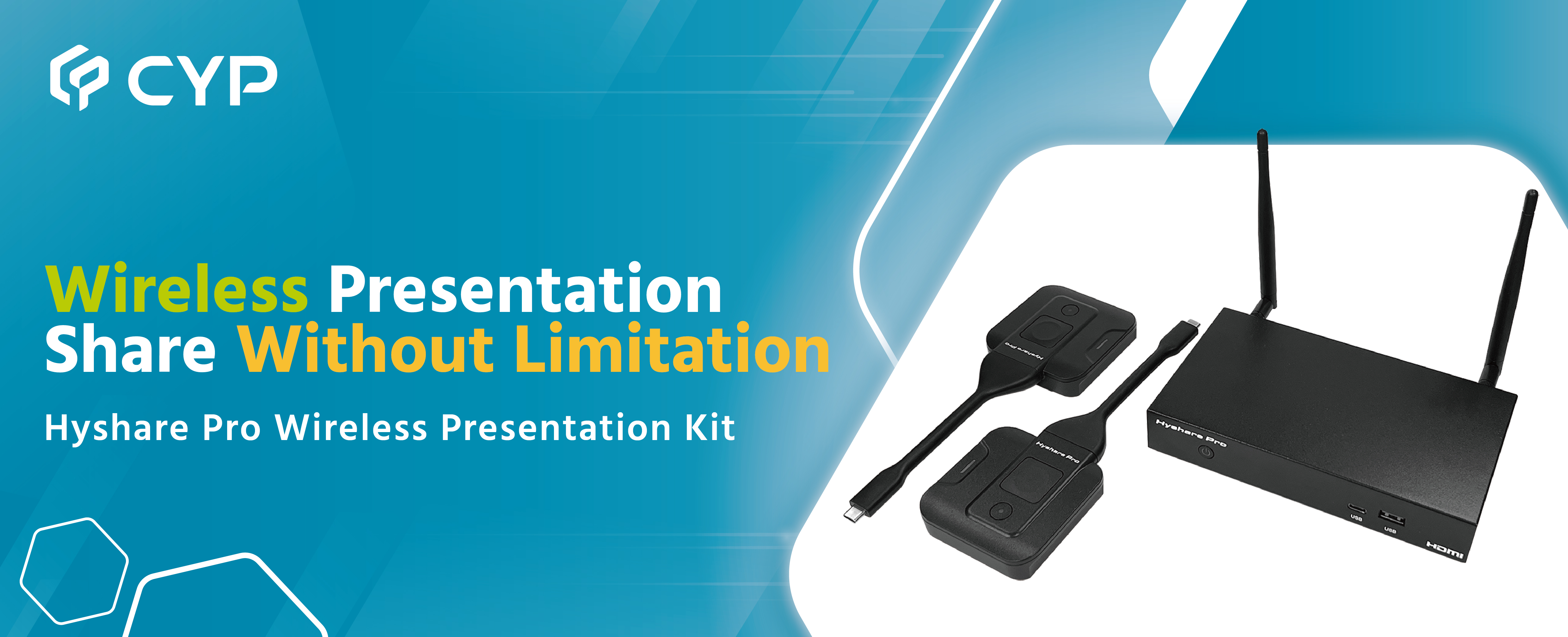 Wireless Presentation Share Without Limitation 